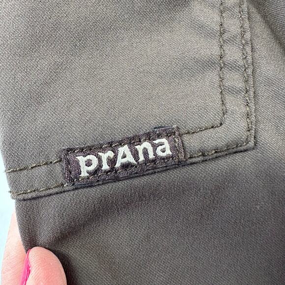Prana Pants Mens 40x30 Slim Fit Brown Brion Nylon Blend Hiking Outdoor Gorpcore - Picture 5 of 11